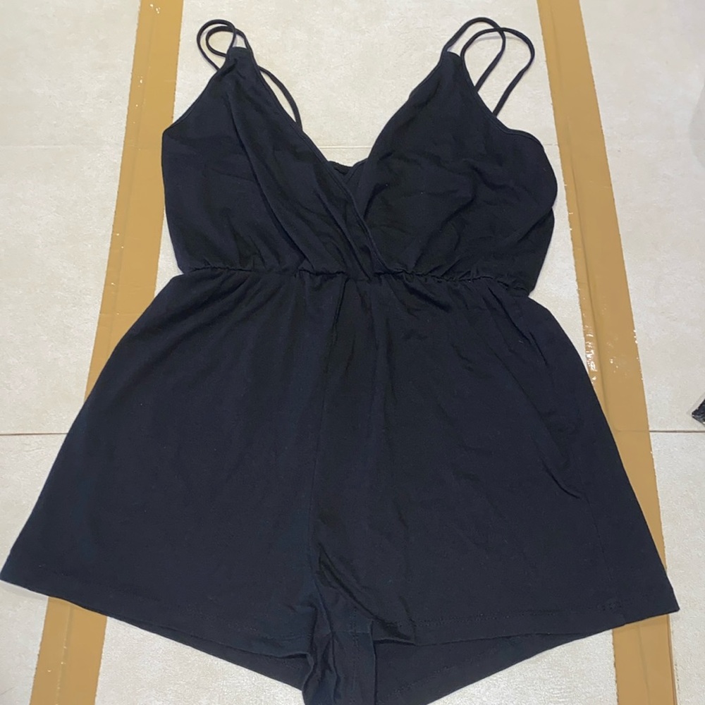 SHEIN Black Romper